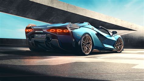 Lamborghini Sián Roadster Hd Wallpapers Wallpaper Cave