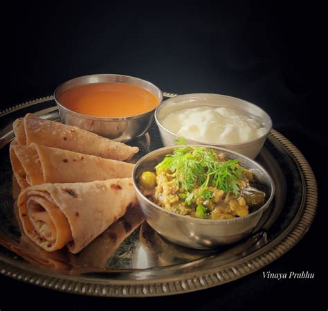 Simple Thali 15 Vinayas Culinary Delights
