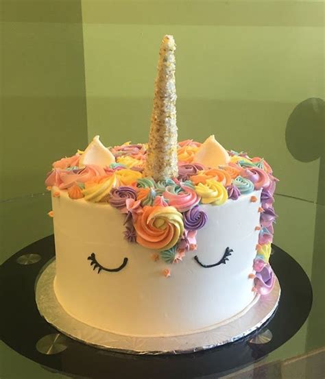 Unicorn Layer Cake Classy Girl Cupcakes
