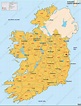 Digital Postcode Map Ireland 3-digit 650 | The World of Maps.com