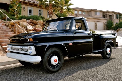 The vehicle's current condition may mean that a feature described below is no longer available on the vehicle. 1966 Chevrolet C20 Stepside Pickup | Red Hills Rods and ...