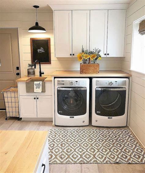 55 Small Farmhouse Laundry Room Decor Ideas Homespecially