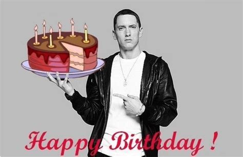 Eminems Birthday Celebration Happybdayto