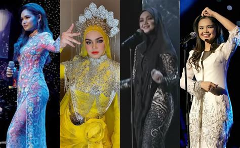 Koleksi Busana Pentas Datuk Seri Siti Nurhaliza Paling Cantik Pilihan