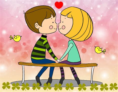 Parejas Enamoradas Dibujos En Color 160 Ideas De Dibujos Enamorados