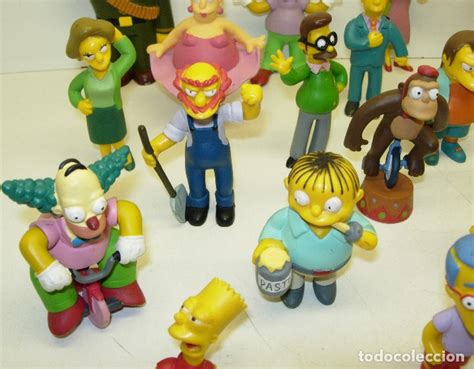 Lote 23 Figuras Pvc Los Simpsons The Simpsons Comprar Otras Figuras