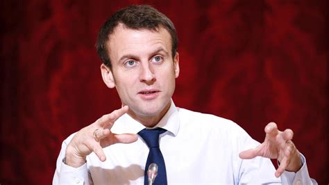 Emmanuel Macron Frankreichs Wirtschaftsminister Gr Ndet Eigene Bewegung Zeit Online