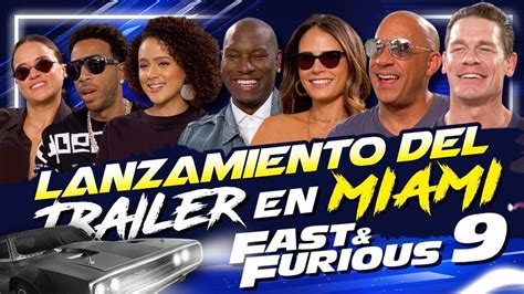 Neal moritz, productor y socio de estas cintas, habló sobre rapido y furioso 9 estreno colombia y. Entrevisté a VinDiesel, JohnCena y todo el elenco de ...