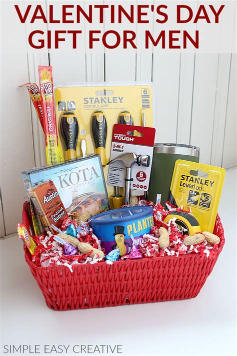 50 cool (and thoughtful!) valentine's day gifts for him. Gift Basket for Men - Hoosier Homemade