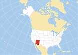 Reference Maps of Arizona, USA - Nations Online Project