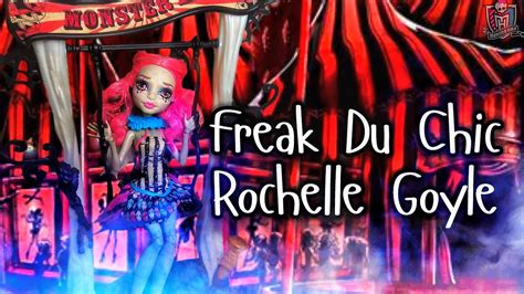 Monster High Freak Du Chic Rochelle Goyle Playset Circus YouTube