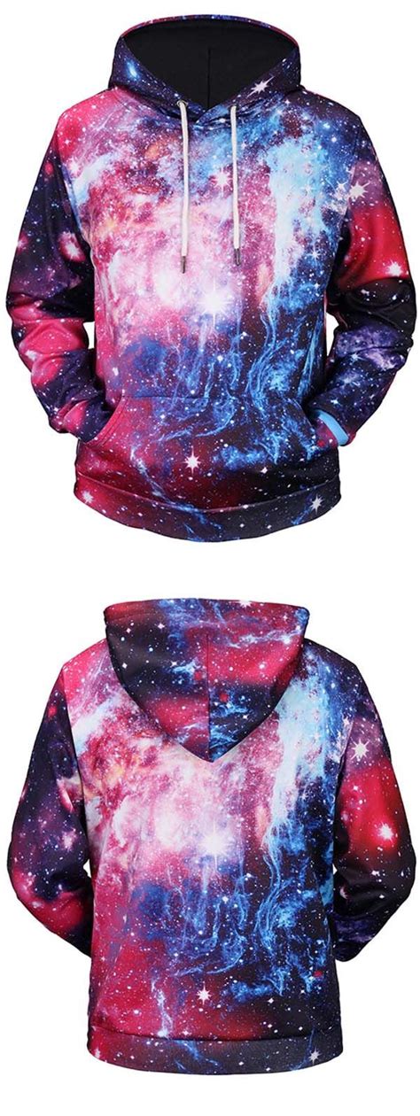 Up To 80 Offkangaroo Pocket Colormix Galaxy Cool Hoodierosewholesale