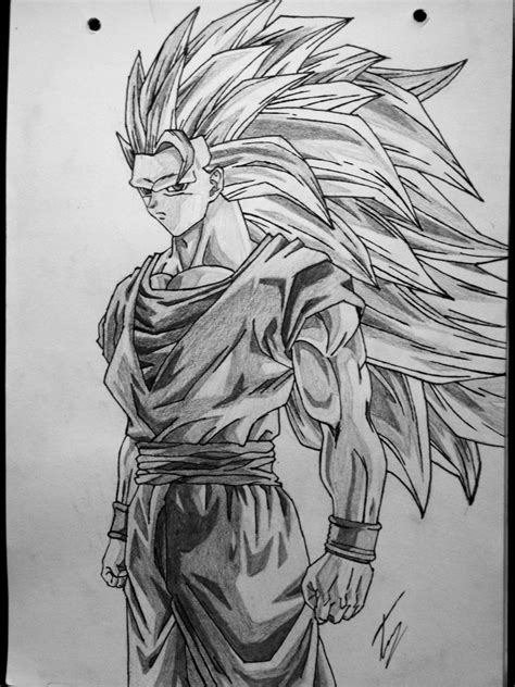 Goku Super Saiyan 3 By Eckoslime On Deviantart