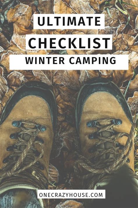 The Ultimate Winter Camping Checklist So Nothing Is Left Behind