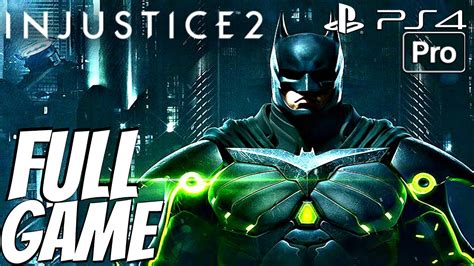 Injustice 2 Gameplay Walkthrough Part 1 Full Game Story Mode Ps4