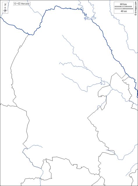 Coahuila Mapa Gratuito Mapa Mudo Gratuito Mapa En Blanco Gratuito