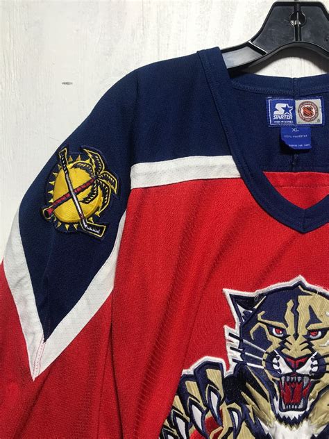 Florida Panthers Starter Nhl Hockey Jersey No Number As Is Boardwalk