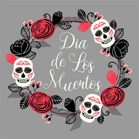 Dia De Los Muertos Day Of The Dead Vector Design Element 291714