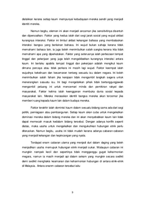 Faktor faktor dan cabaran yang menghalang perpaduan kaum di malaysia ipg kbm pismp 2011 2014 taufiq jamal, amiruddin musa, farid nandari. Faktor Yang Menghalang Perpaduan Kaum