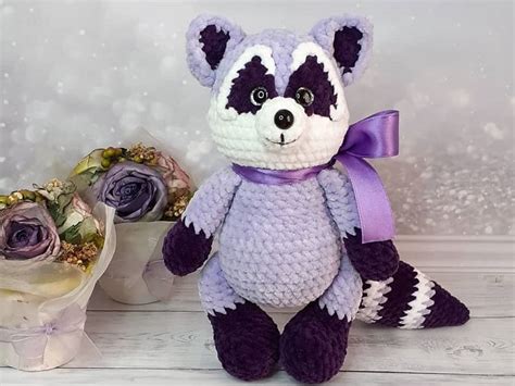 Amigurumi Plush Raccoon Free Crochet Pattern Amigurumi SDBES