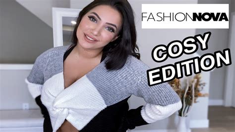 Cosy Fashion Nova Try On Haul Ornella Amora Youtube