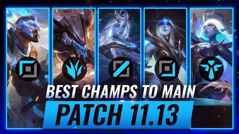 3 Best Champions To Main For Every Role In Patch 1113 League Of