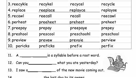 spelling test template 15 words free printable