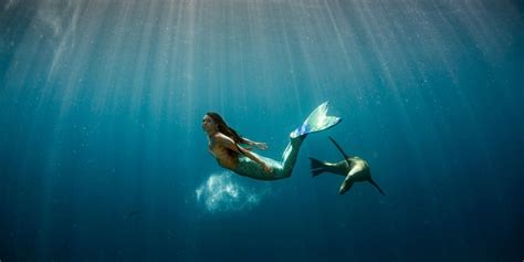 Real Mermaid Underwater