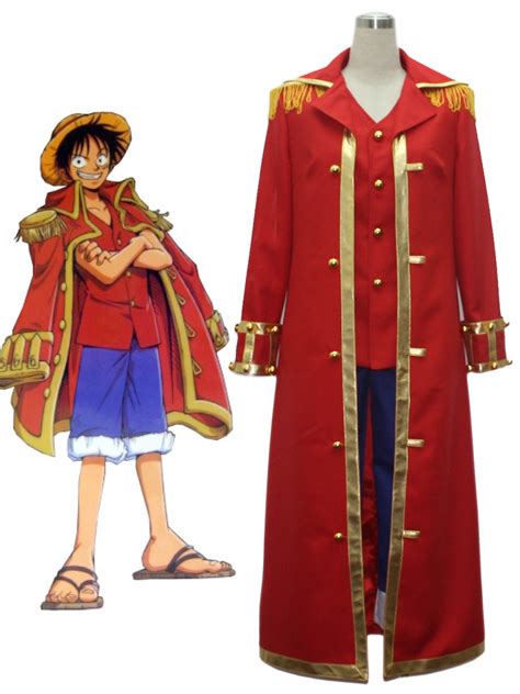 One Piece Monkey·d·luffy Captain Cosplay Uniform Costume One Piece