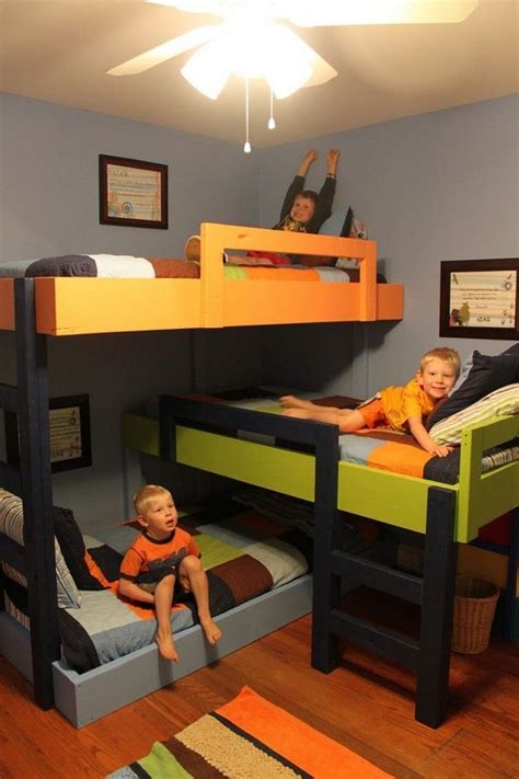 Diy Triple Bunk Bed The Owner Builder Network Bunk Beds For Boys