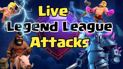 Clash Of Clans Live Legend League Attacksno Promotion Youtube