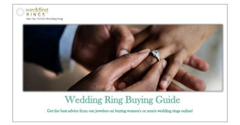 Wedding Ring Buying Guide Wedding Ring Buying Guide