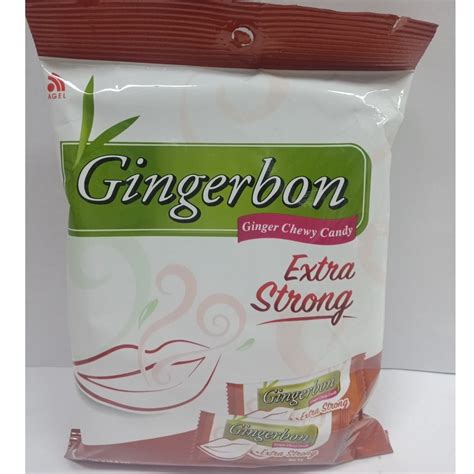 Gingerbon Ginger Sweets Chewy Candy Extra Strong 125g Shopee Philippines