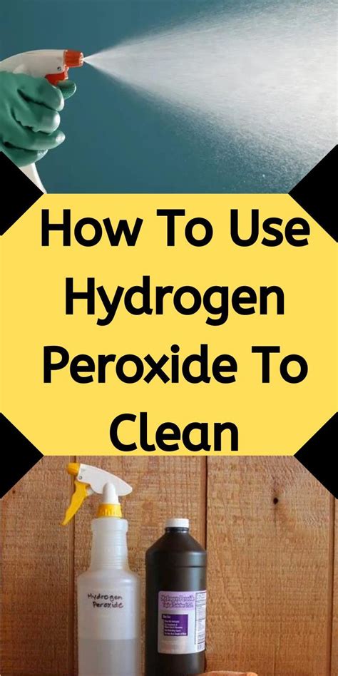 Cleaning With Peroxide Cleaning Mold Hydrogen Peroxide Disinfect