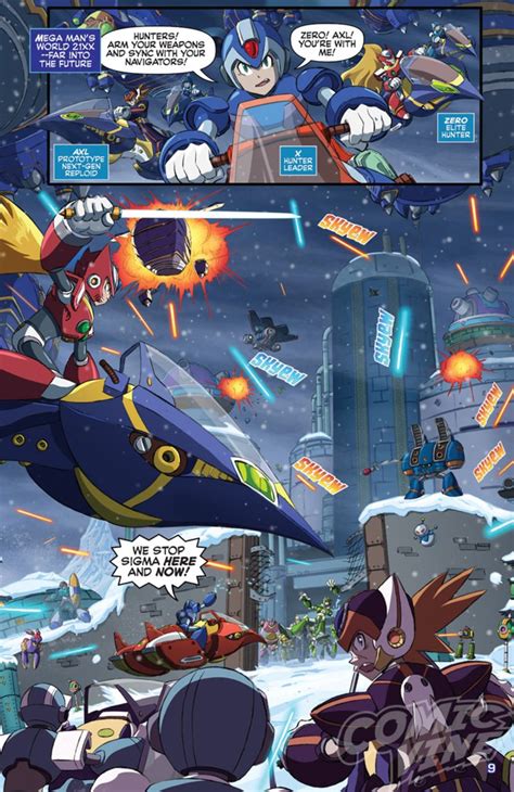 Exclusive Preview Sonic Mega Man Worlds Unite Vol Mega Man Mega