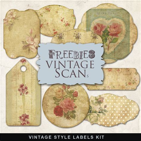 New Freebies Vintage Style Labelsfar Far Hill Free Database Of