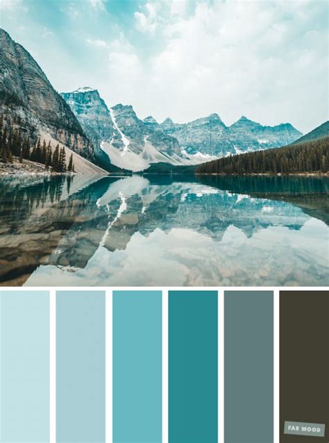 Color Palette Teal Hue Grey And Teal Color Scheme