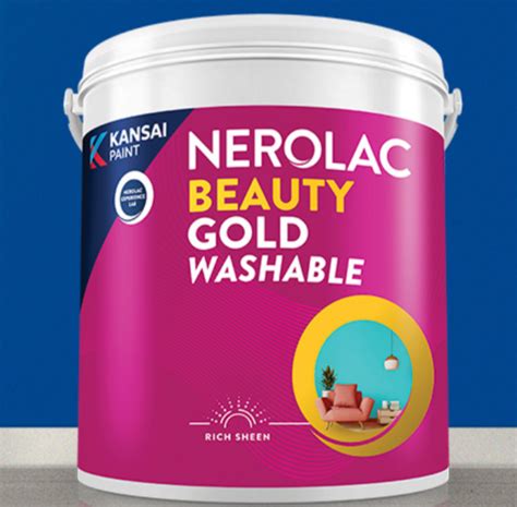 Nerolac Beauty Gold Washable Emulsion Paint Ltr At Rs Bucket