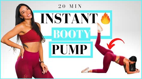 Grow Your Booty In 20 Minutes At Home Workout Instant Results I Burned 165 Calories Youtube