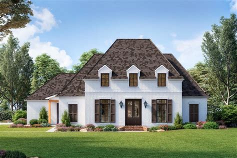 Plan 56427sm Charming French Country House Plan With Open Concept