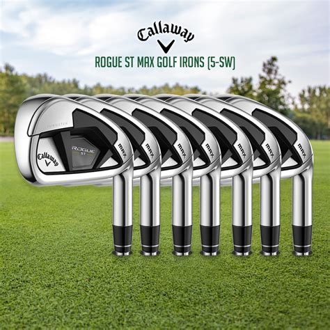 Callaway Rogue St Max Golf Irons 5 Sw Paragon Competitions
