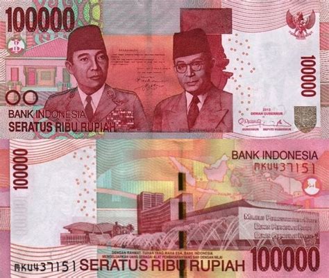 Banknote World Educational Bank Indonesia P42 P71 P82 Pnew