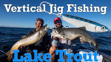 Vertical Jig Fishing Lake Trout Angling Edge