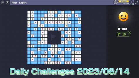 【new Microsoft Minesweeper】 Daily Challenges Aug 14 2023 Youtube