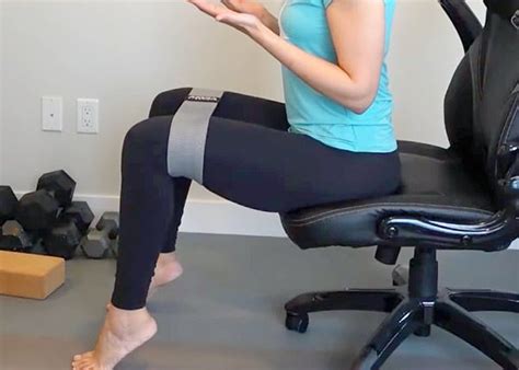 Seated Piriformis Syndrome Relief Exercises And Stretches Office Friendly Coach Sofia Fitness