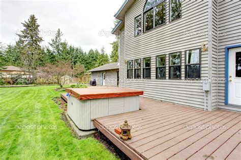 Walkout Deck Backyard View Stock Photo By ©iriana88w 40993595
