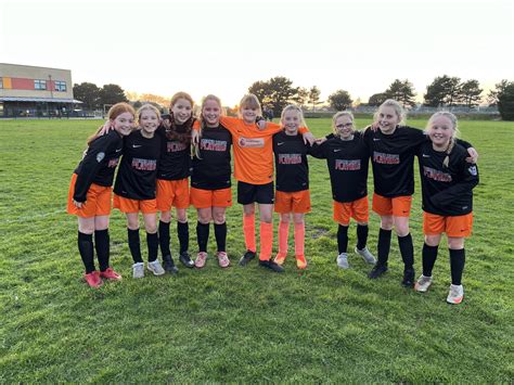 Girls Football Team North Denes Primary School
