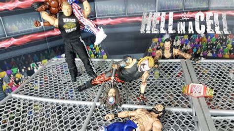Wwe Hell In A Cell Action Figure Set Up 2019 Youtube
