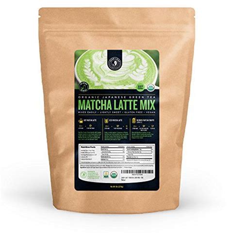 Jade Leaf Organic Japanese Matcha Latte Mix Make Delicious Matcha Green