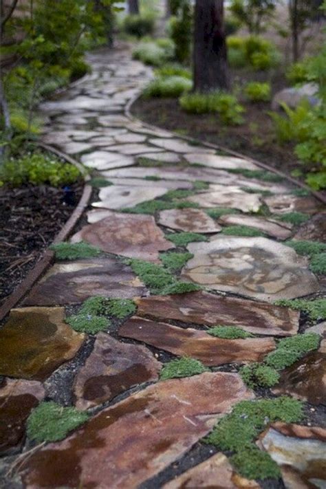 30 Rustic Garden Path Design Ideas To Copy Asap Rustic Gardens